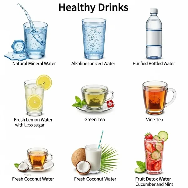 Nước uống healthy drinks