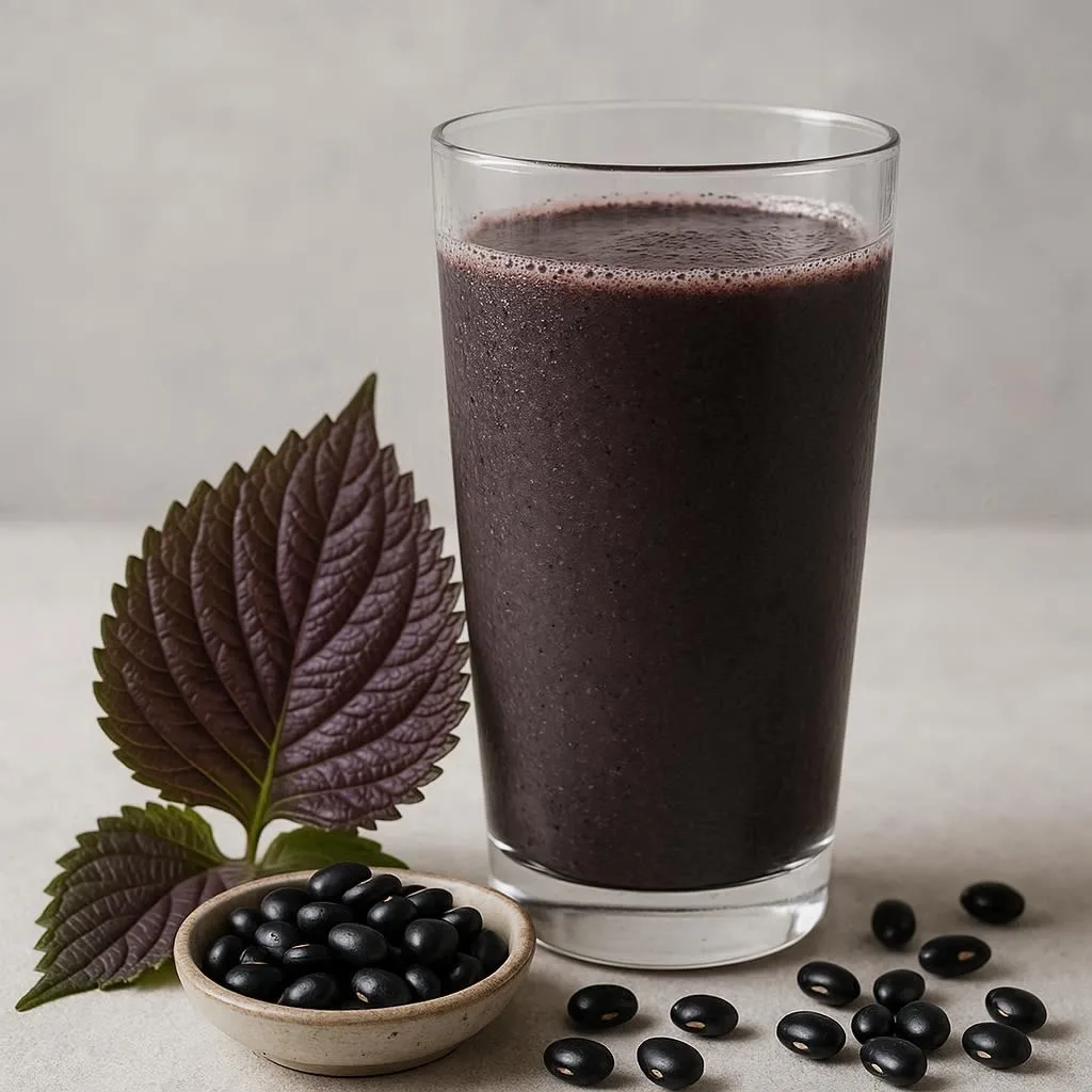 Tác Dụng Của Nước Tía Tô Đậu Đen Với Sức Khỏe